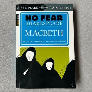 No Fear Shakespeare ~ Macbeth ~ Paperback ~ SparkNotes